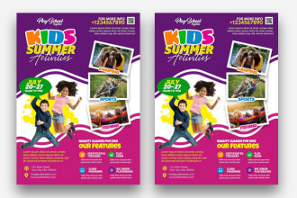 do flyers for kids summer camp