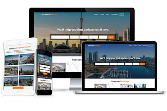 build luxury real estate website with idx and mls integrated