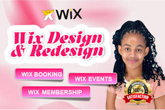 do wix website development, wix ecommerce, wix website redesign, wix design