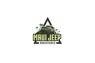 create jeep tour business logo design