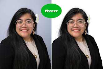 do photo background and hair masking by 24 hours,