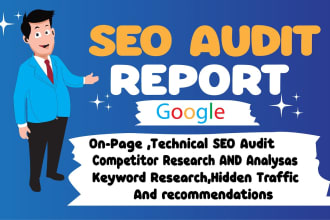 provide detailed website SEO audit report with an action plan