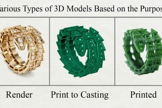 fix, modify and optimize 3d jewelry models for 3d printing