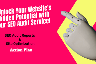 provide an SEO audit report in depth and analysis of your website