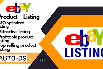 do ebay listing, ebay product listing, ebay SEO listing, ebay lister