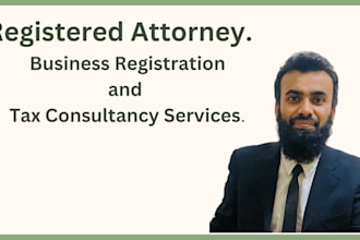 be providing business registration and tax  consultancy services