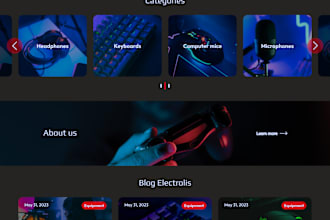 make UI UX design in figma, also can make a landing page