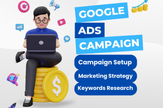 setup and manage google ads adwords PPC campaign