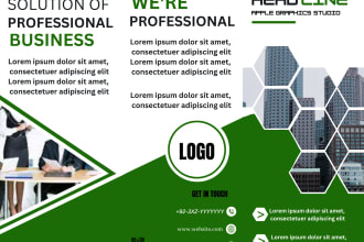 design attractive medical educational restaurant flyer, card, brochure