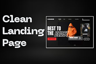 design a landing page