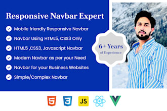 create a killer responsive navbar for your website