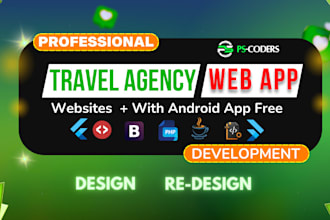 create best travel and tuirism agency website in 24 hours
