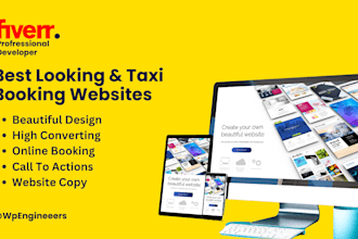 develop best taxi booking website with online payments, tracking and all feature