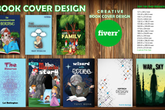 design book cover, amazon kdp book cover, ebook cover design