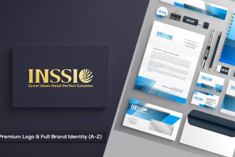 design company logo and brand identity for corporate business