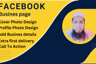 create facebook page, banner and cover photo design