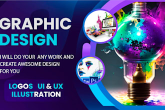 do candle logo design, graphic ads, label packaging design, and illustration