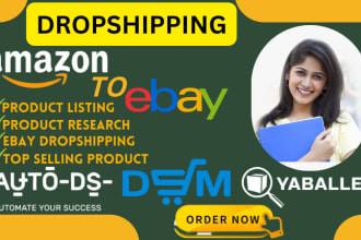 do amazon to ebay dropshipping listing with autods
