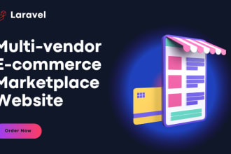 sell advance multi vendor ecommerce marketplace website script using PHP laravel