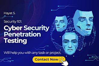 do cyber security or penetration testing tasks or projects