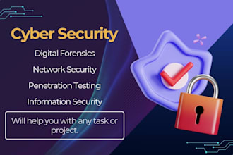 help you in cyber security projects