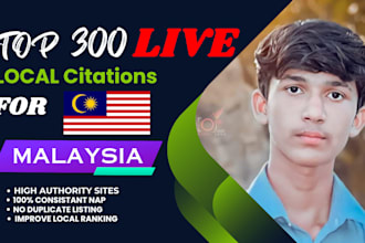 do 300 local citation for malaysia