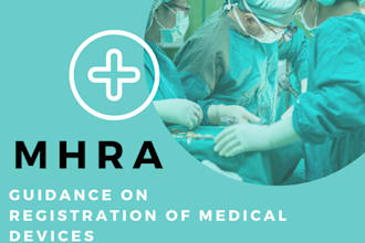 provide you mhra, ukca, ce mark and UK rep services