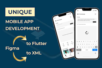 create unique mobile app according to play requirements in flutter android IOS