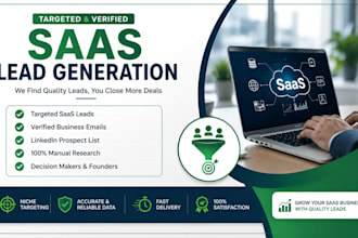 build targeted saas lead generation list with verified business emails