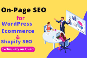 do onpage ecommerce seo for shopify and wordpress