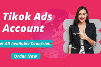create tik tok ads account business manager for different countries