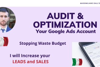 audit and optimize efficiently your google ads account PPC campaign