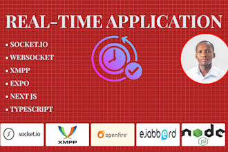 develop real time application with socket io react next node