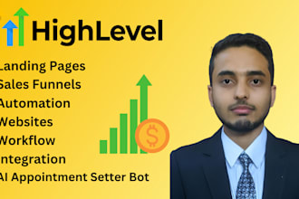 design gohighlevel website sales funnel gohighlevel chatbot