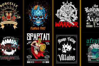 do amazing cartoon t shirt design for your brand