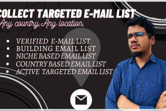 collect verified email list databases by location and profession