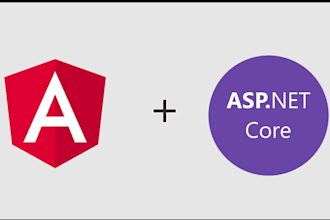 create dotnet angular fullstack application