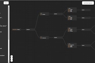 make you interactive react flow project for data visualizations