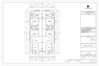 advance 2d floorplan in autocad