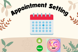 be an appointment setter for your company