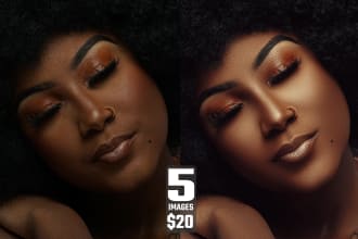 provide professional batch photo retouching and edit