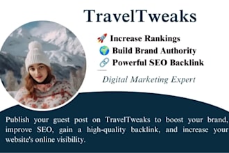 boost your brand with a guest post on traveltweaks