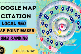 boost google map citations for local seo and gmb ranking