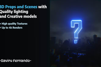 create 3d game assets, weapons and props with textures