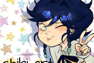 draw you chibi art