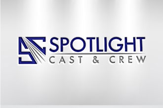 create modern eye catching theater logo design