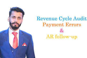 provide revenue cycle audit, payment errors, and ar follow up