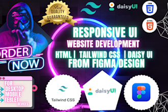 html frontend website figma psd xd to static web