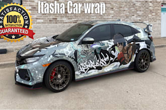 wrap design livery racing car and itasha design car