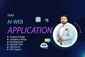 build ai chatbot, machine learning app or ai saas platform